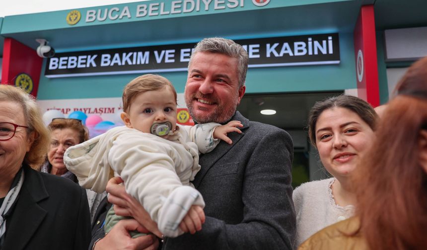 Buca'da Bebek Bakım ve Emzirme Kabini Hizmete Açıldı