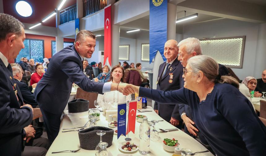 Buca'da Şehit Aileleri ve Gazilere Vefa İftarı