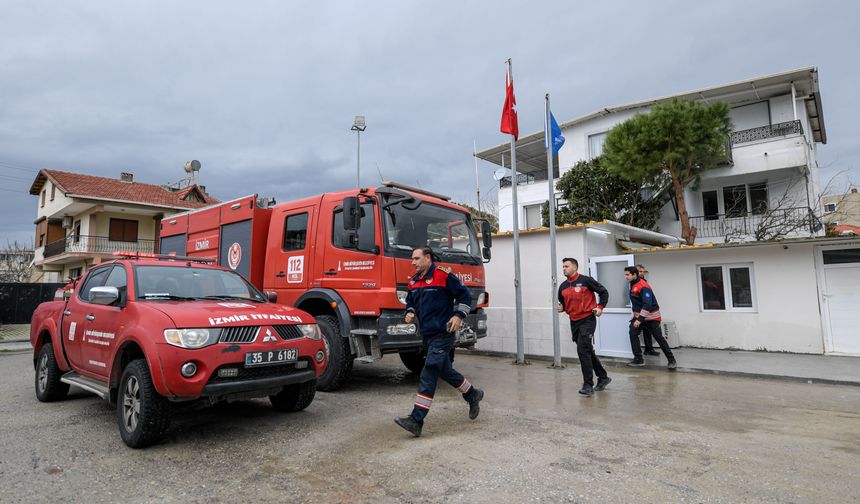 İzmir İtfaiyesi'nin 63'üncü İstasyonu Şakran'da Hizmete Girdi