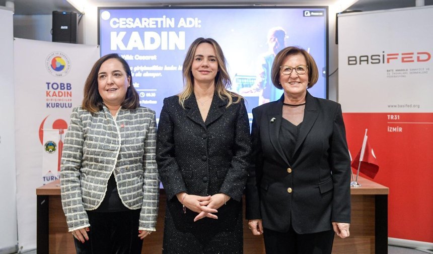 İzmir'de Kadınlar 'Cesaretle' Yola Çıkıyor