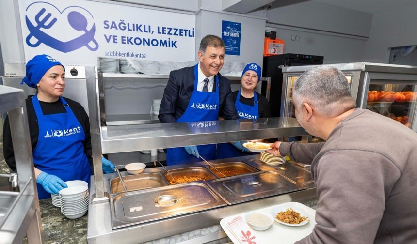 İzmir'in 6'ncı Kent Lokantası'nda 25 Liralık Sofra