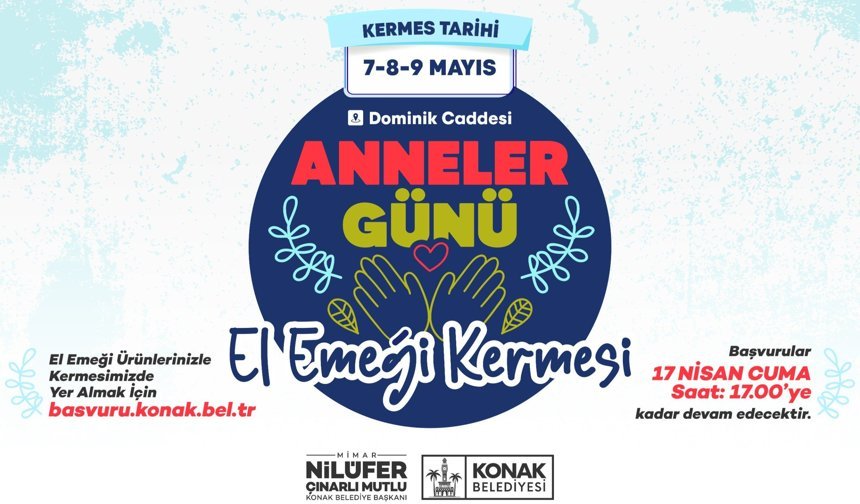 Konak'ta Anneler Günü Hediyeleri Kermesten