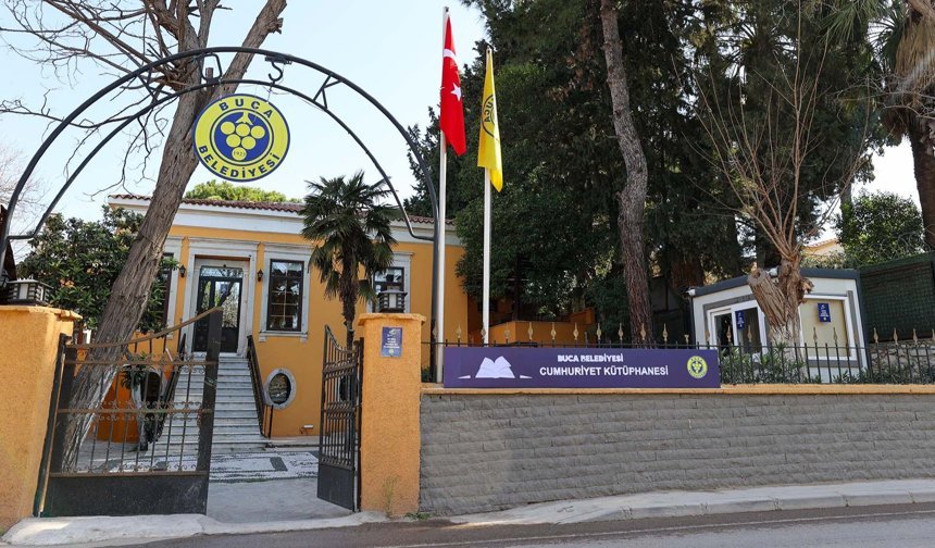 Buca Belediyesi Cumhuriyet Kütüphanesi Resmi Açılışını Yapacak