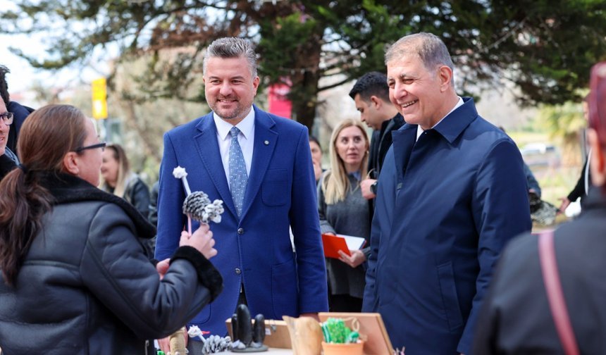 Buca'da Kadın Emeği Pazarı Kuruldu