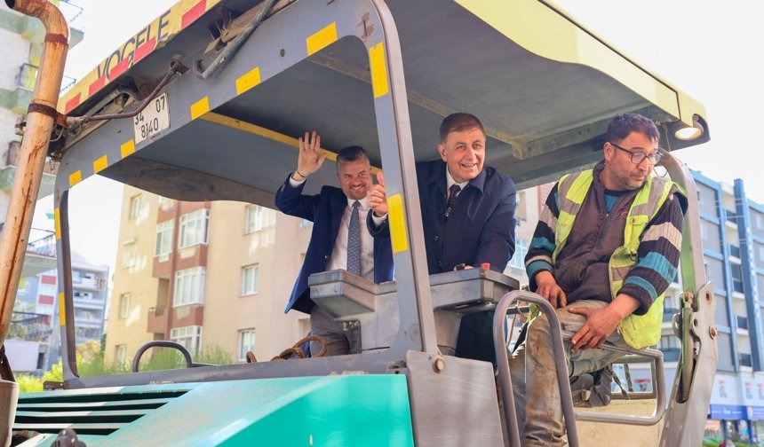 Buca'da Asfalt Seferberliği: Tugay ve Duman Sahada