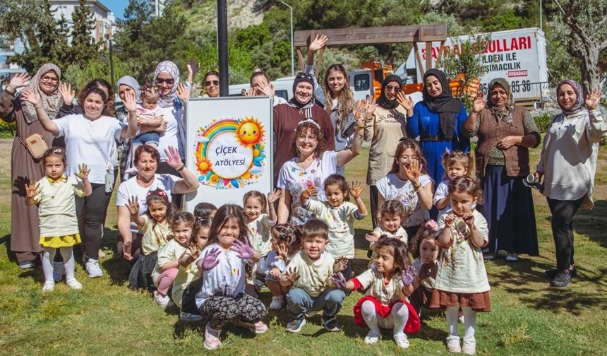 Anne-Baba-Çocuk Merkezi'nde Bahar Etkinliği