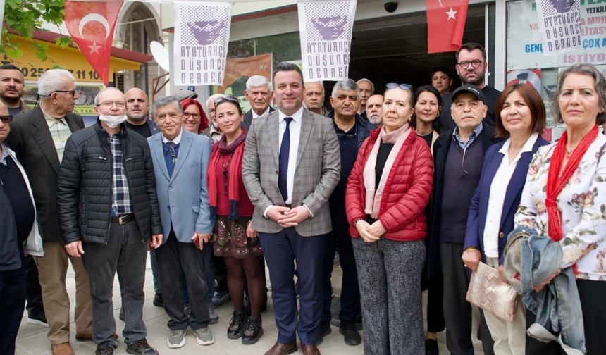 Kuşadası'ndan Davutlar'a Hizmet Çıkarması