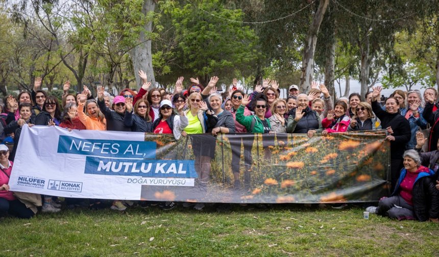 Konak'tan Dünya Sağlık Haftası'na Özel Yürüyüş