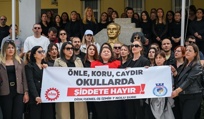 Bornova'dan Okullarda Şiddete Karşı Tek Ses: "Karanlığa Teslim Olmayacağız!"