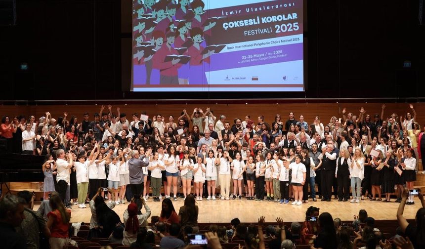 İzmir Uluslararası Çoksesli Korolar Festivali Başlıyor