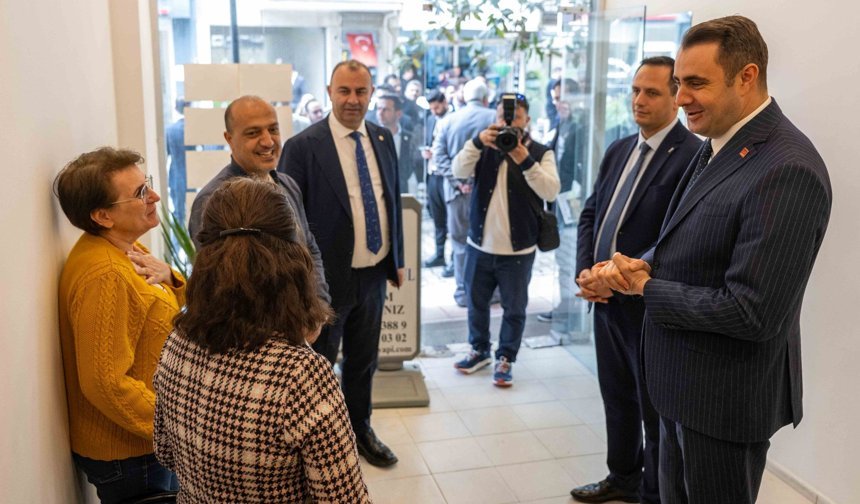 CHP İl Başkanı Çağatay Güç'ün İzmir'deki İlk Durağı Bornova