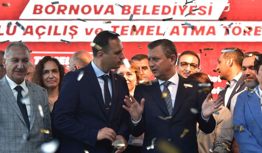 Özgür Özel Bornova'da İki Önemli Açılışa Katılacak