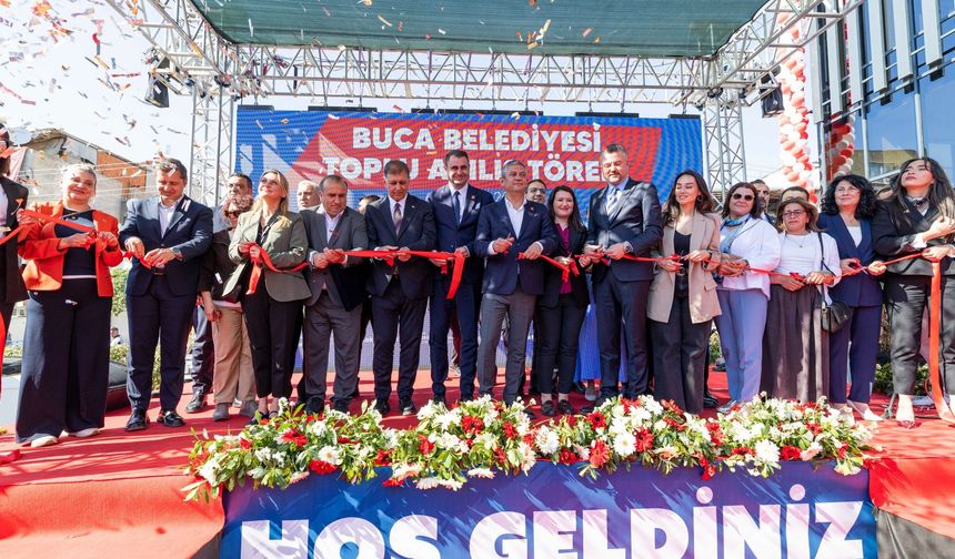 Buca'da 16 Proje Özgür Özel'in Katılımıyla Hizmete Açıldı