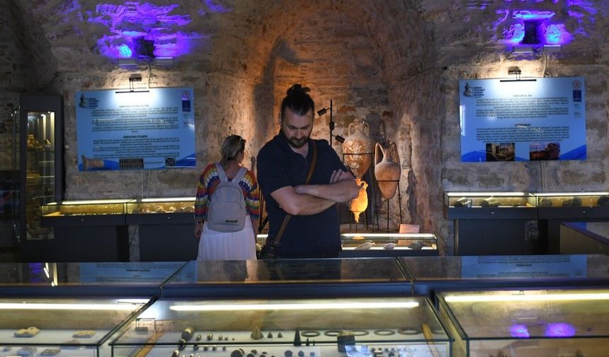 Kuşadası'nın Deniz Ticaret Tarihi Sergi Alanı'na 2 Yılda 224 Bini Aşkın Ziyaretçi