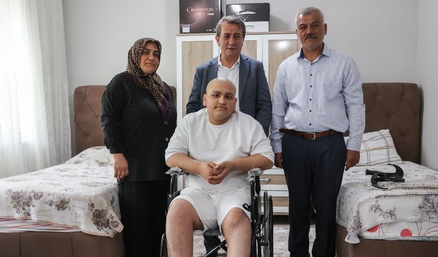 Başkan Anıl Yetişkin'den Muhammet'e Anlamlı Doğum Günü Hediyesi