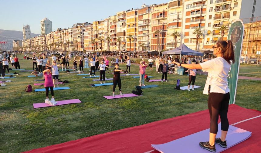 Konaklılar Kordon'da Sporla Buluştu