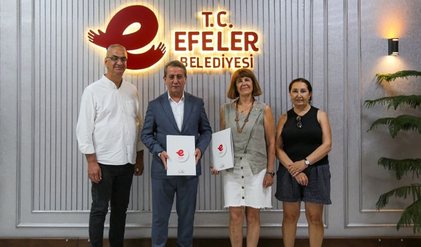 Efeler'de Tarihi Bina "Atatürk Kültür Evi" OIarak Protokole Bağlandı