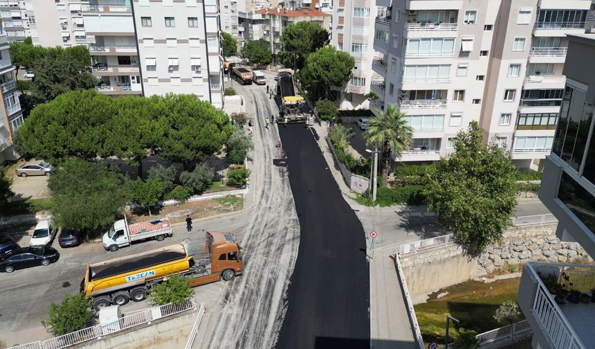 Narlıdere'de Yenilenmeyi Bekleyen Yollar Konfora Kavuşuyor