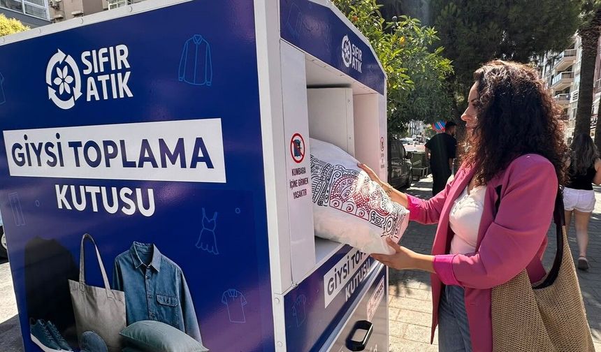 Konaklıların Eski Giysileri Çöpe Değil Geri Dönüşüme Gidiyor