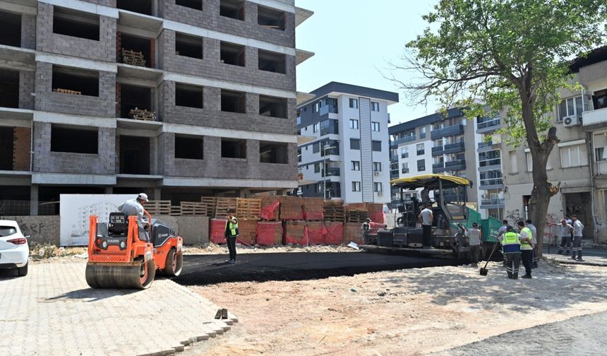 Kazım Dirik ve Erzene'de Yol, Kaldırım ve Peyzaj Seferberliği