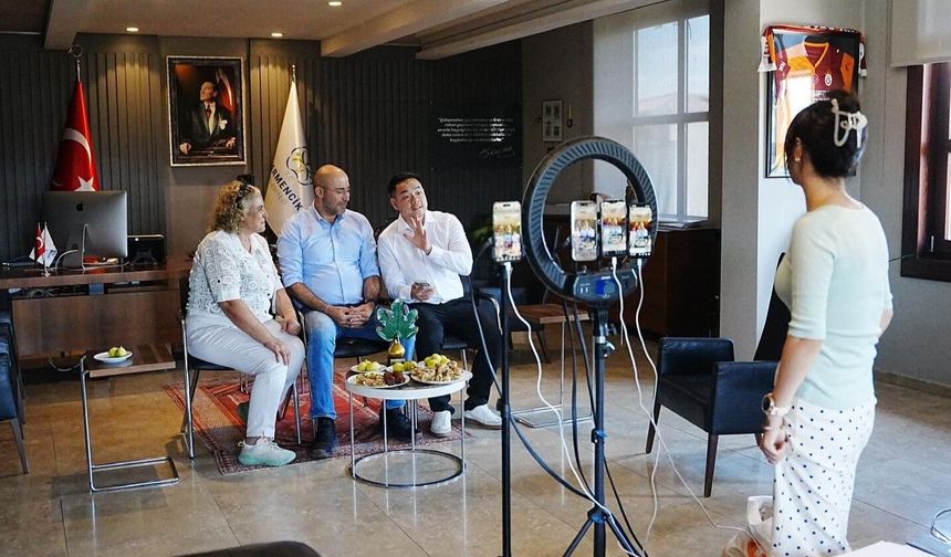 Başkan Zencirci Çinli Tanıtım Elçilerini Ağırladı