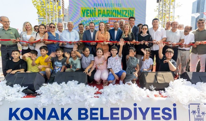 Konak 6 Bin Metrekarelik Yeni Parkına Kavuştu