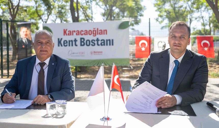 Bornova'da İki Yeni "Kent Bostanı" Daha Açıldı