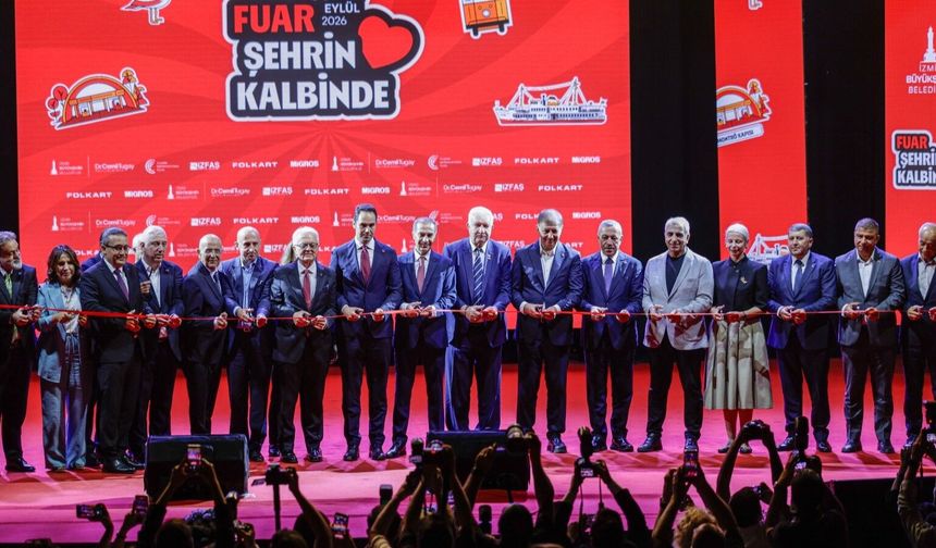 İzmir Enternasyonal Fuarı 95'inci Kez Kapılarını Açtı