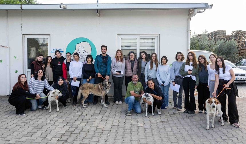 Ege Üniversitelilerin Can Dostları Yeni Yuvalarına Kavuştu