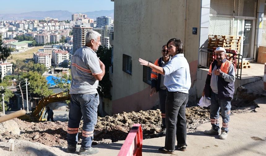 Başkan Helil Kınay 58 Mahallede Sahada