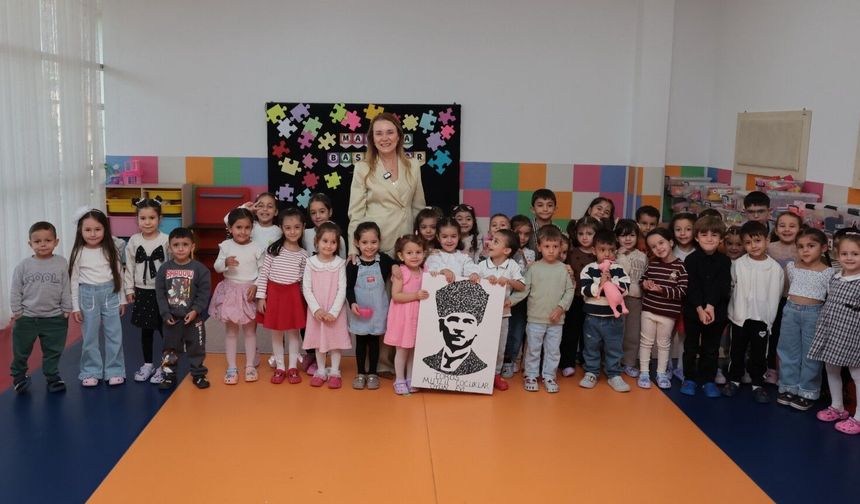 Başkan Mutlu, Oyun Evi Miniklerinin Yeni Dönem Heyecanına Ortak Oldu