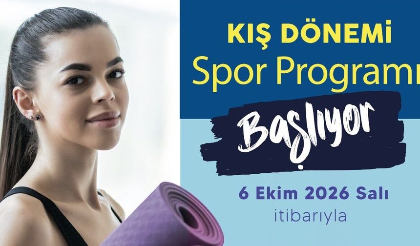 Buca'da Kış Dönemi Spor Kursları Başlıyor