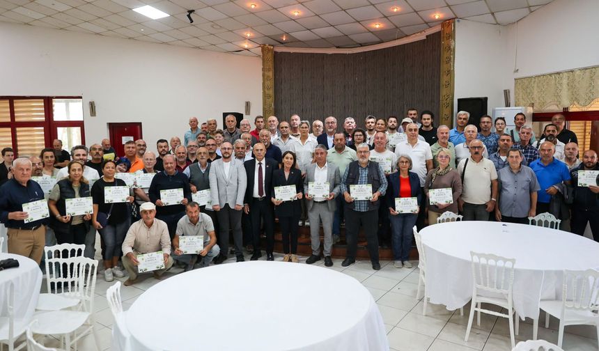 Buca'da "Sertifikalı Zeytin Budama Eğitimi" Tamamlandı